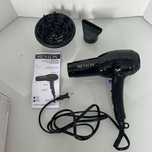 NEW OPEN BOX - Revlon Black Hair Dryer